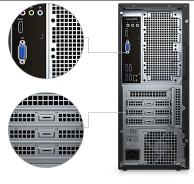 PC Dell Vostro 3671 MT( i5-9400/8GB/1TB HDD) 42VT370049